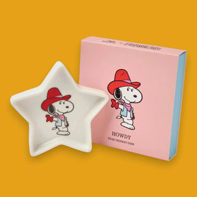 Peanuts Star Shaped Trinket Dish - Howdy Snoopy | Gift