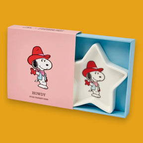 Peanuts Star Shaped Trinket Dish - Howdy Snoopy | Gift
