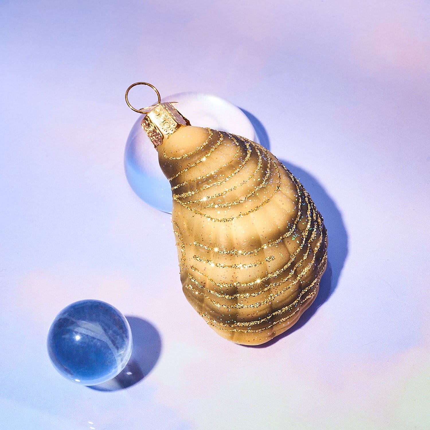 Pearl Oyster Shell Ornament Boxed - Christmas Ornament