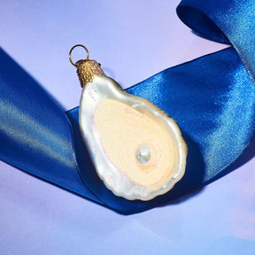 Pearl Oyster Shell Ornament Boxed - Christmas Ornament