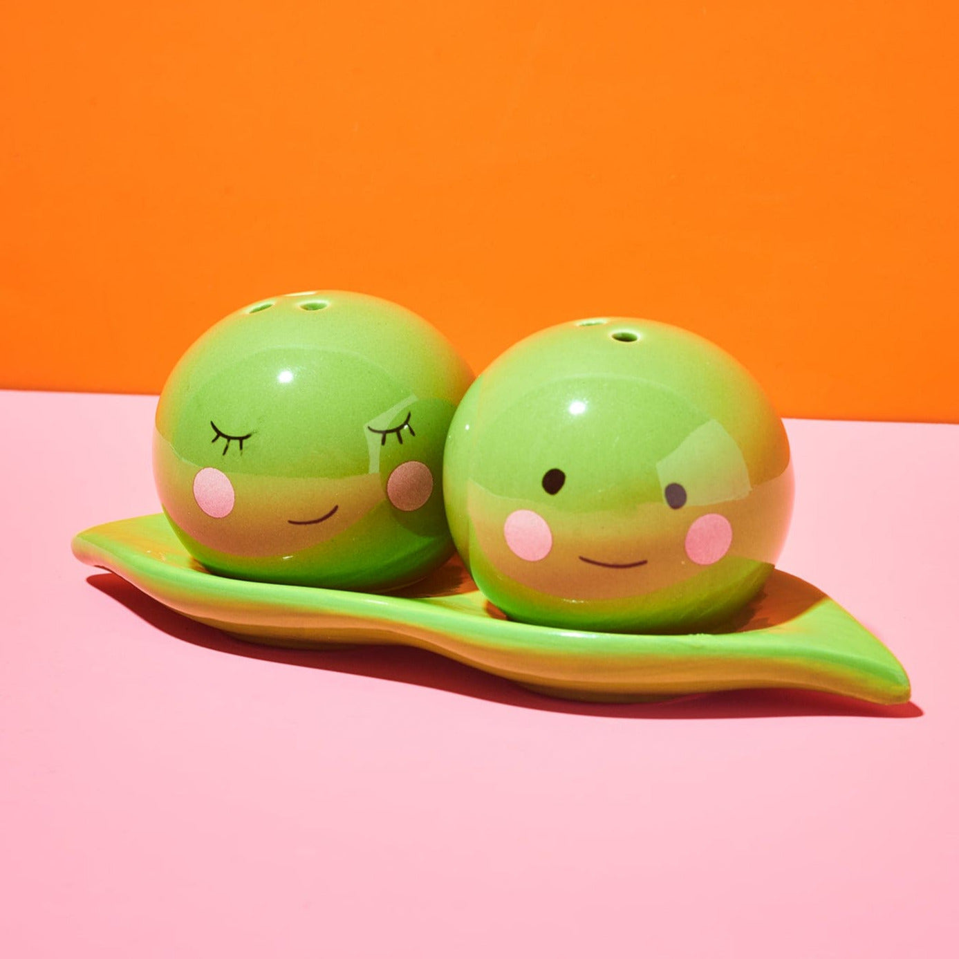 Peas in a Pod Salt & Pepper Fake Food - Kitchen and Drink