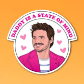 The Found Die Cut Sticker Pedro Pascal Daddy 0923 -