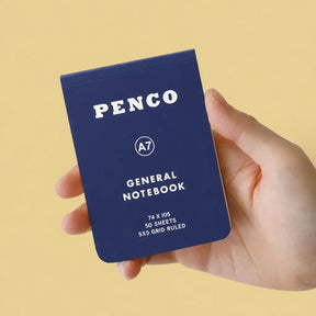 Penco Soft Notebook A7 - Navy | Friends Nyc Brooklyn Ny