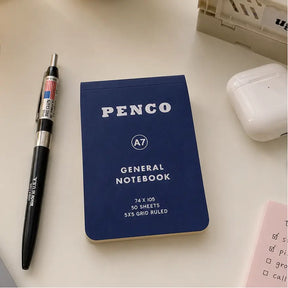 Penco Soft Notebook A7 - Navy | Friends Nyc Brooklyn Ny