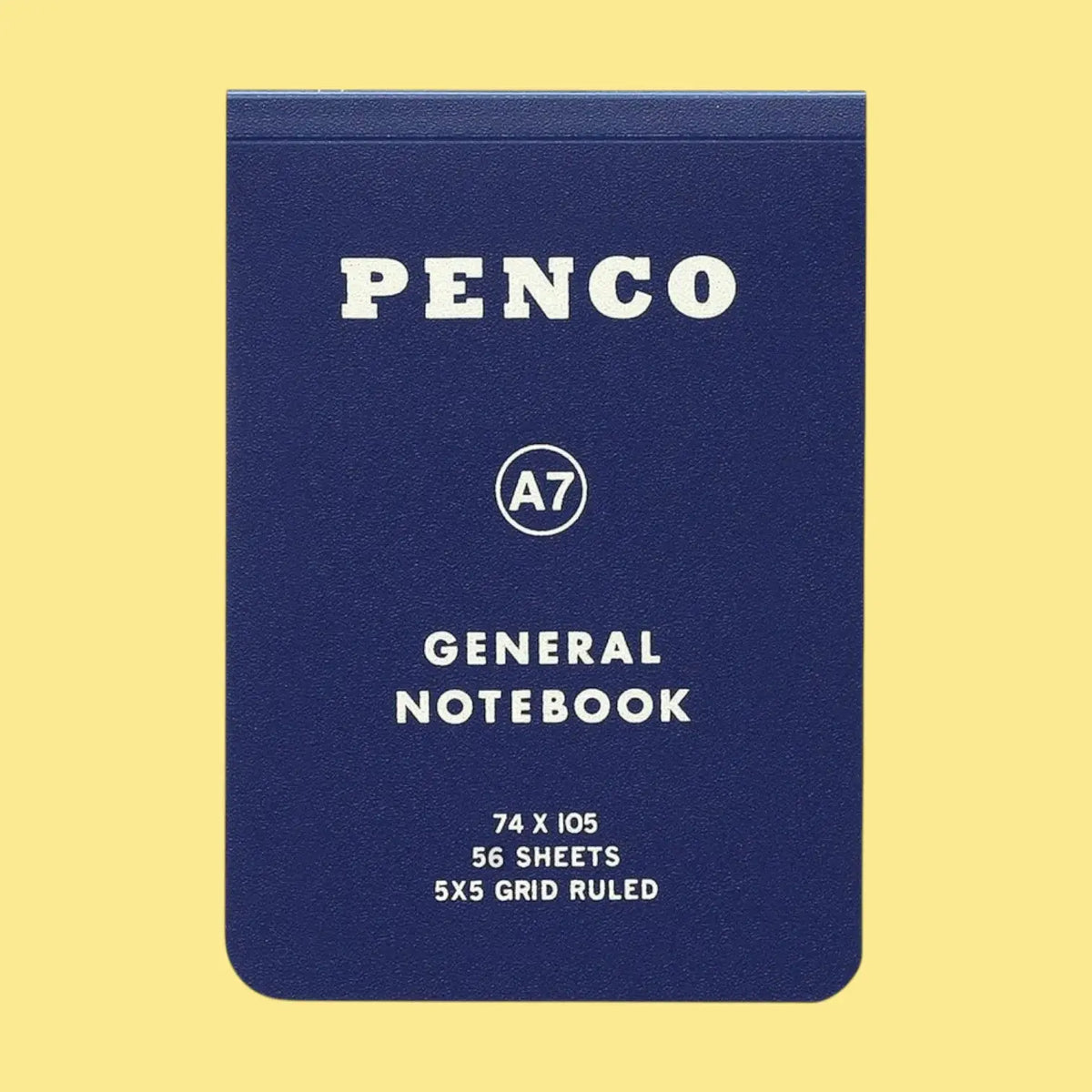 Penco Soft Notebook A7 - Navy | Friends Nyc Brooklyn Ny