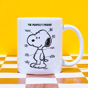 Perfect Friends Peanuts Snoopy Mug Bff Gifts - Ceramic Mug