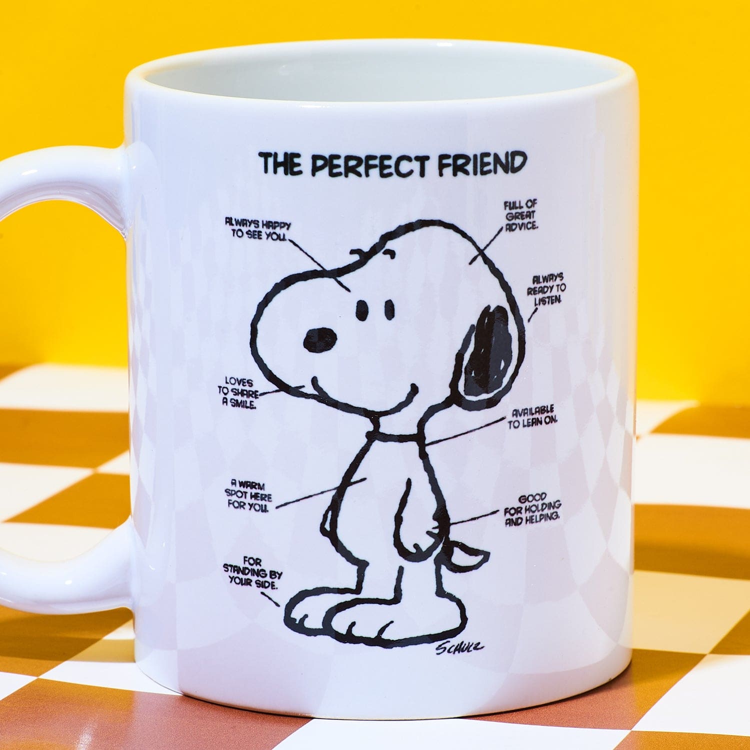 Perfect Friends Peanuts Snoopy Mug Bff Gifts - Ceramic Mug