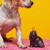 Persian Cat Black Ornament Alistairlist - Holiday 2023 -