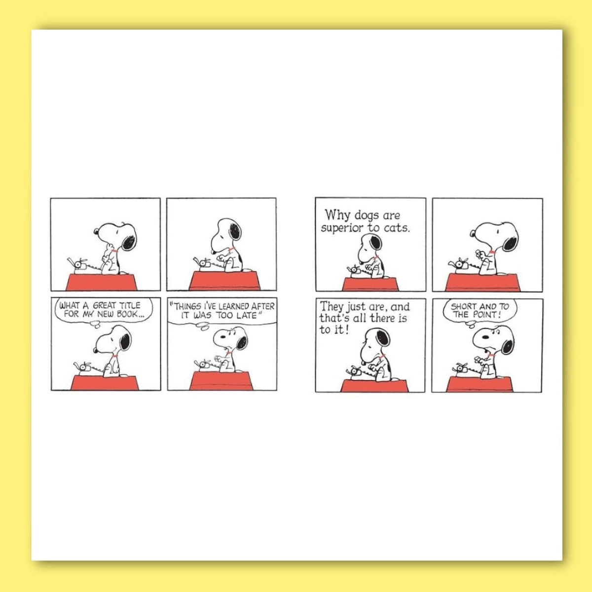 The Philosophy of Snoopy Book - Peanuts - Philosophy Snoopy
