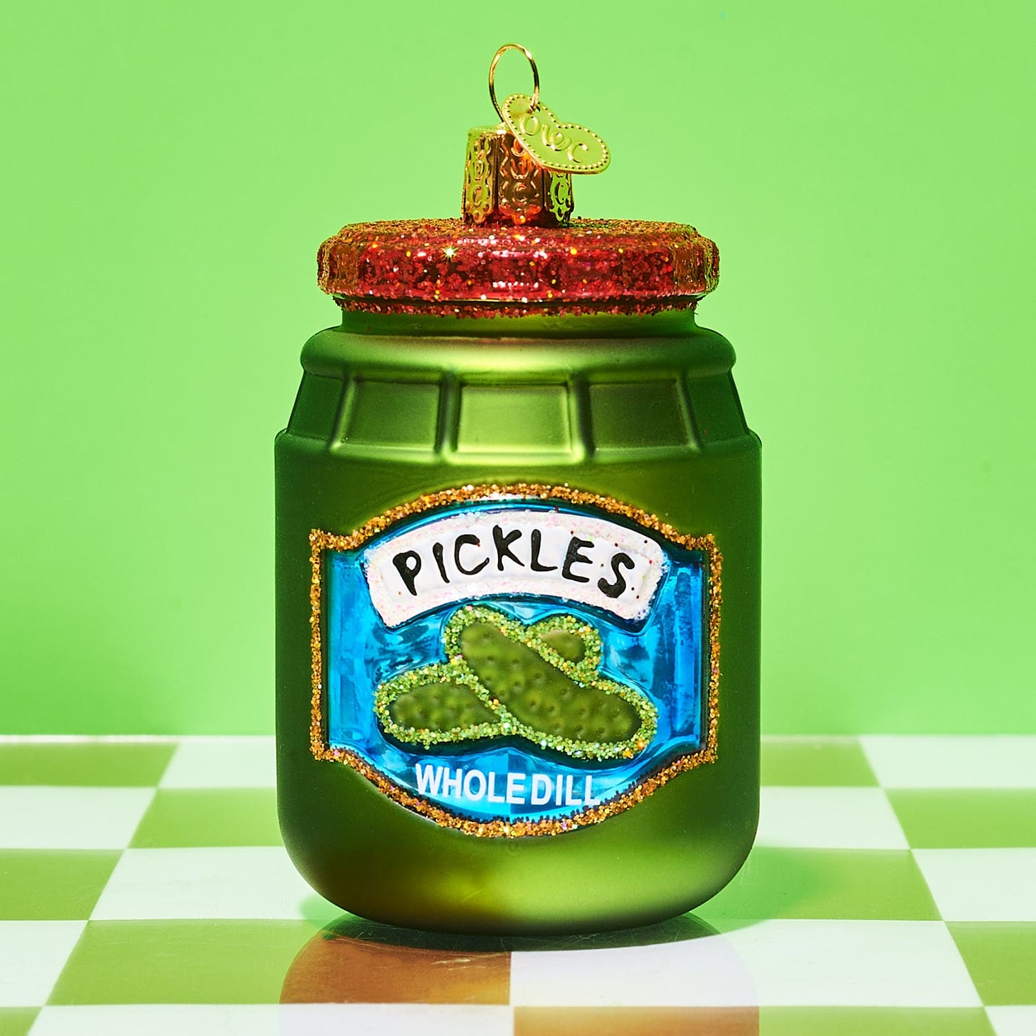 Jar Of Pickles Ornament 32463 0623 - Ornament23 -