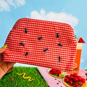 Picnic Smell Proof Stash Pouch Ants - Bags - Bugs - Kitsch