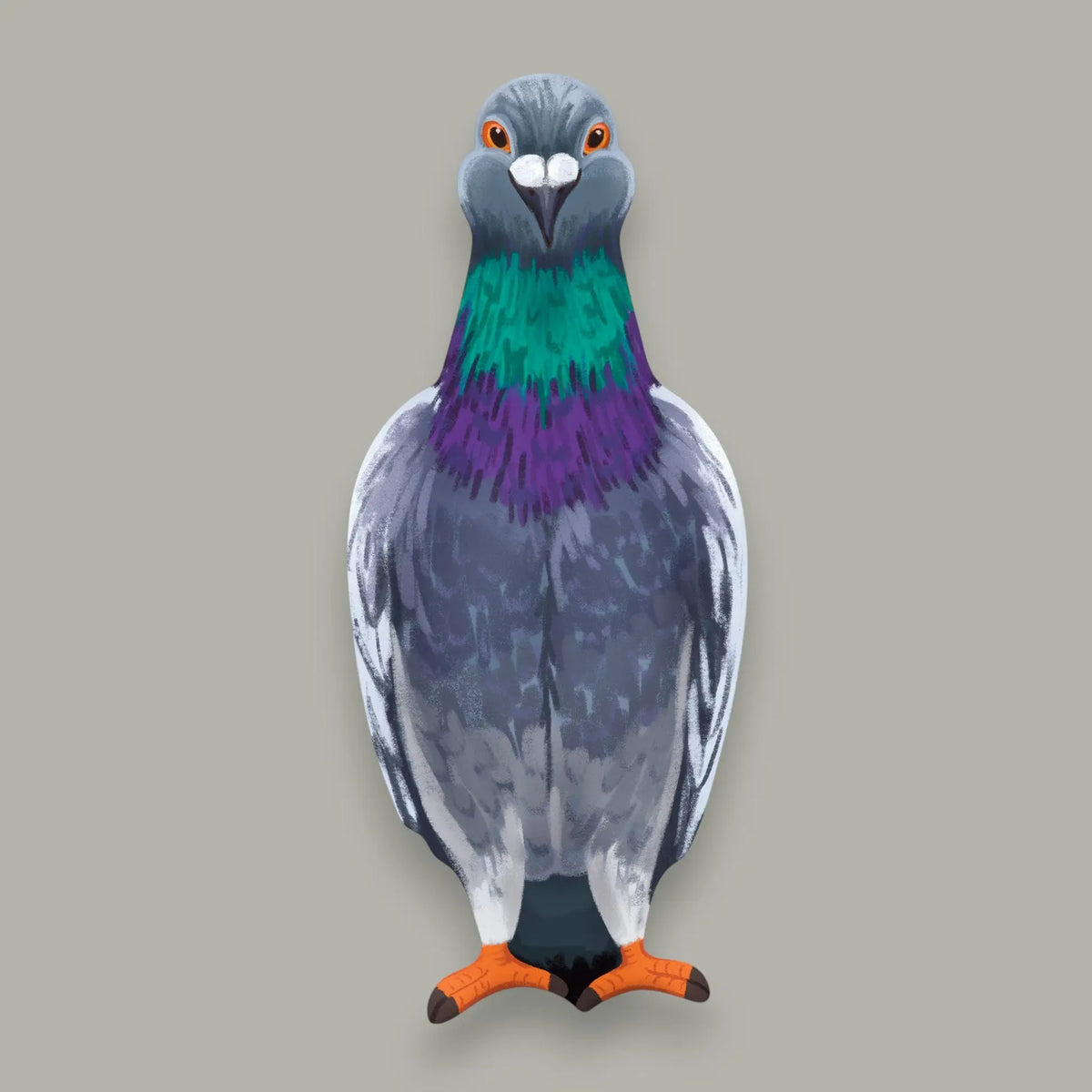 Pigeon Bookmark Die Cut | Friends Nyc Brooklyn Ny
