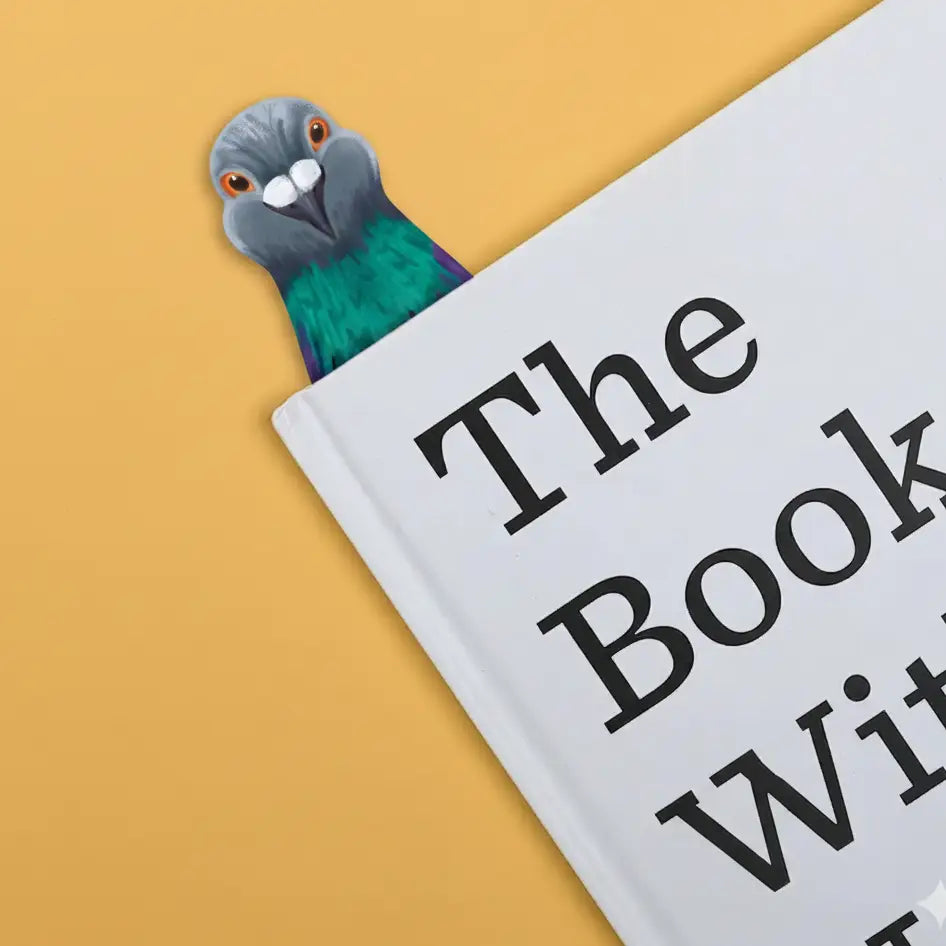 Pigeon Bookmark Die Cut | Friends Nyc Brooklyn Ny