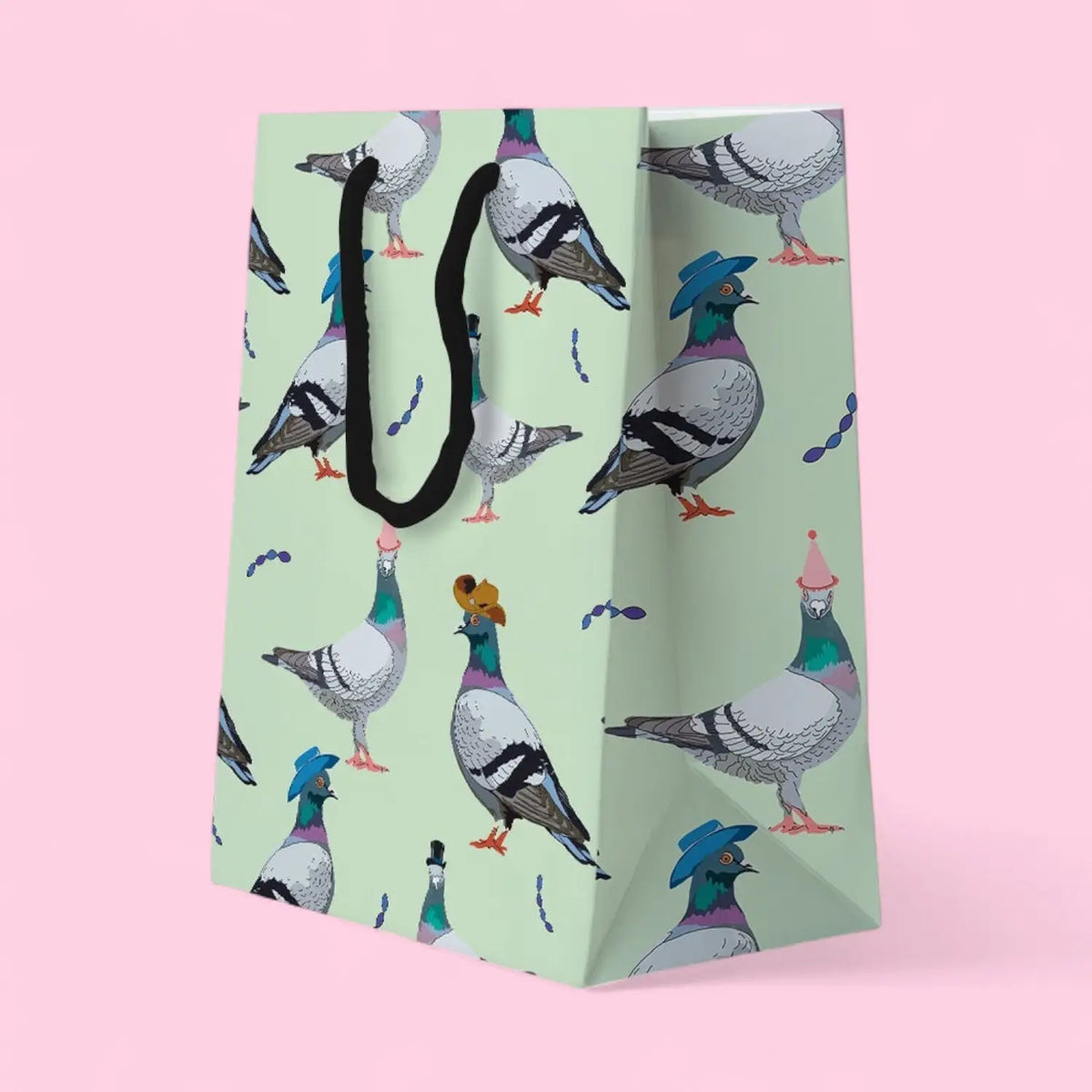 Pigeon Party Gift Bag Small Friends Nyc Brooklyn Ny
