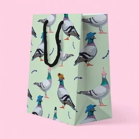 Pigeon Party Gift Bag Small Friends Nyc Brooklyn Ny