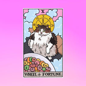 Ping Hatta Sticker Tarot Cat 4 Pack 0622 - Q222