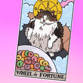 Ping Hatta Sticker Tarot Cat 4 Pack 0622 - Q222