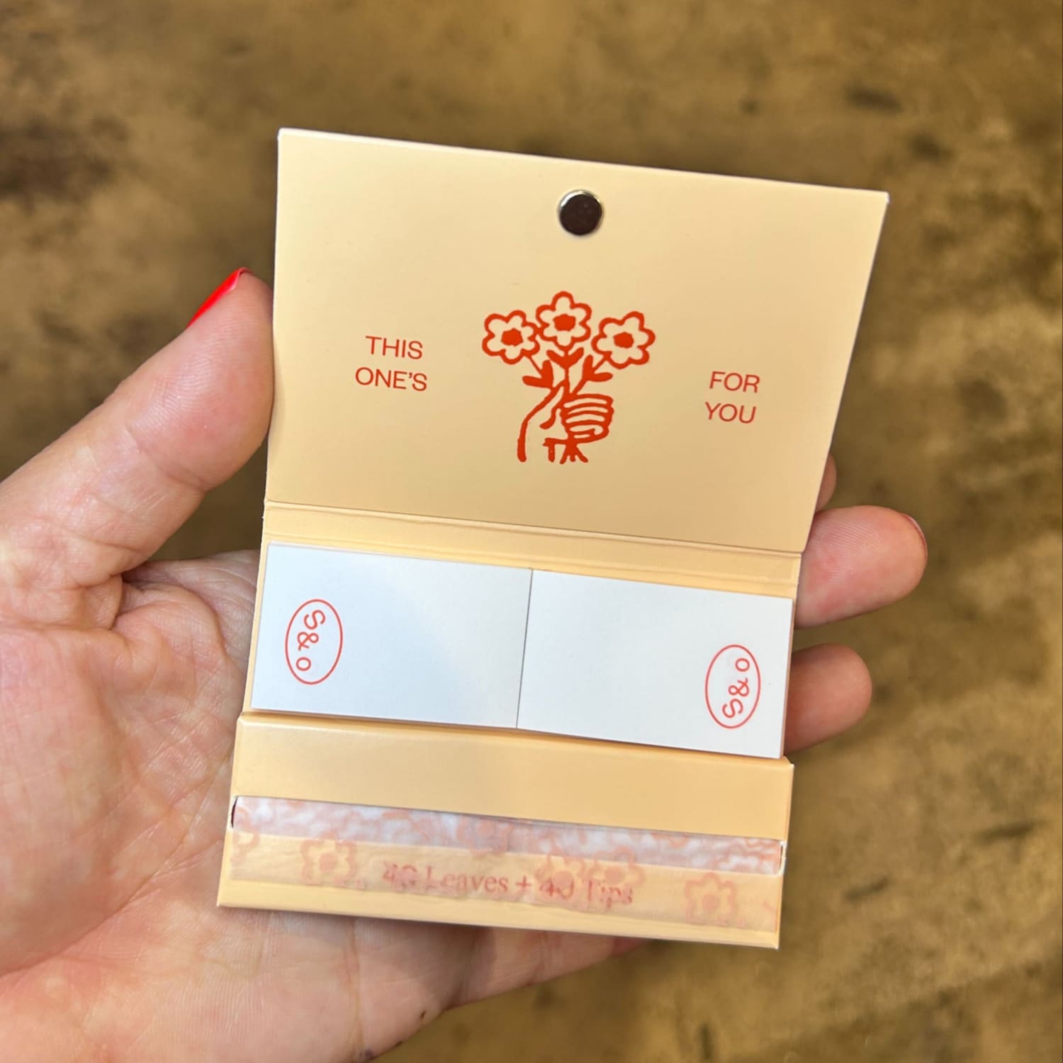 Pink Rolling Papers with Tips Bff Gifts - Last Chance