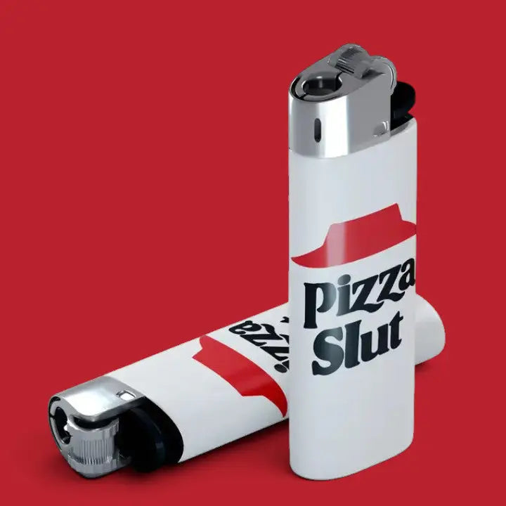 Pizza Slut Lighter Vinyl Wrap Jm | Friends Nyc Brooklyn Ny