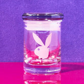 Playboy Bunny Glass Stash Jar Glass - Novelty - Playboy