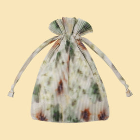 Pleated Baggu Tote Abstract Floral - Friends Nyc Brooklyn Ny