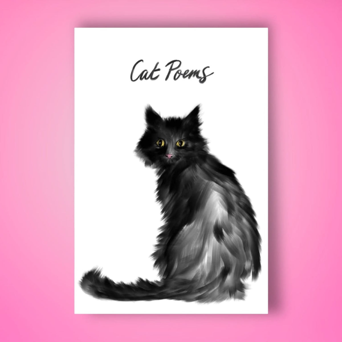 Cat Poems Cat - Dad Gifts - For Mom - Lover