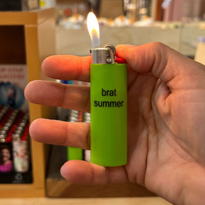 Pop Star Lighter - Brat Summer Bff Gifts - Charli Xcx