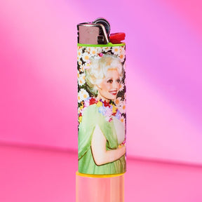 Pop Star Lighter - Dolly Parton Flowers Best Seller -