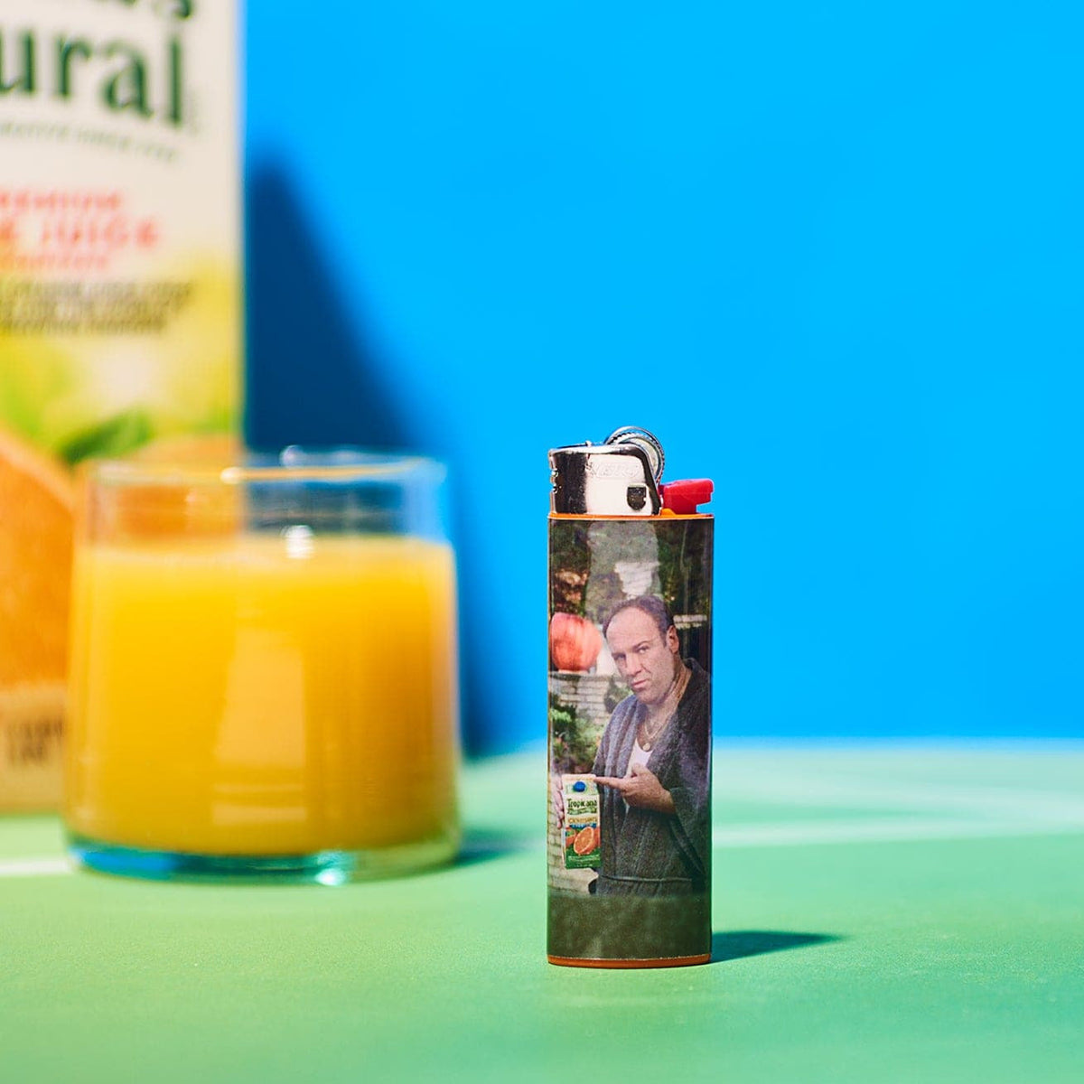 Pop Star Lighter - Tony Orange Juice Father's Day Gifts - Celeb
