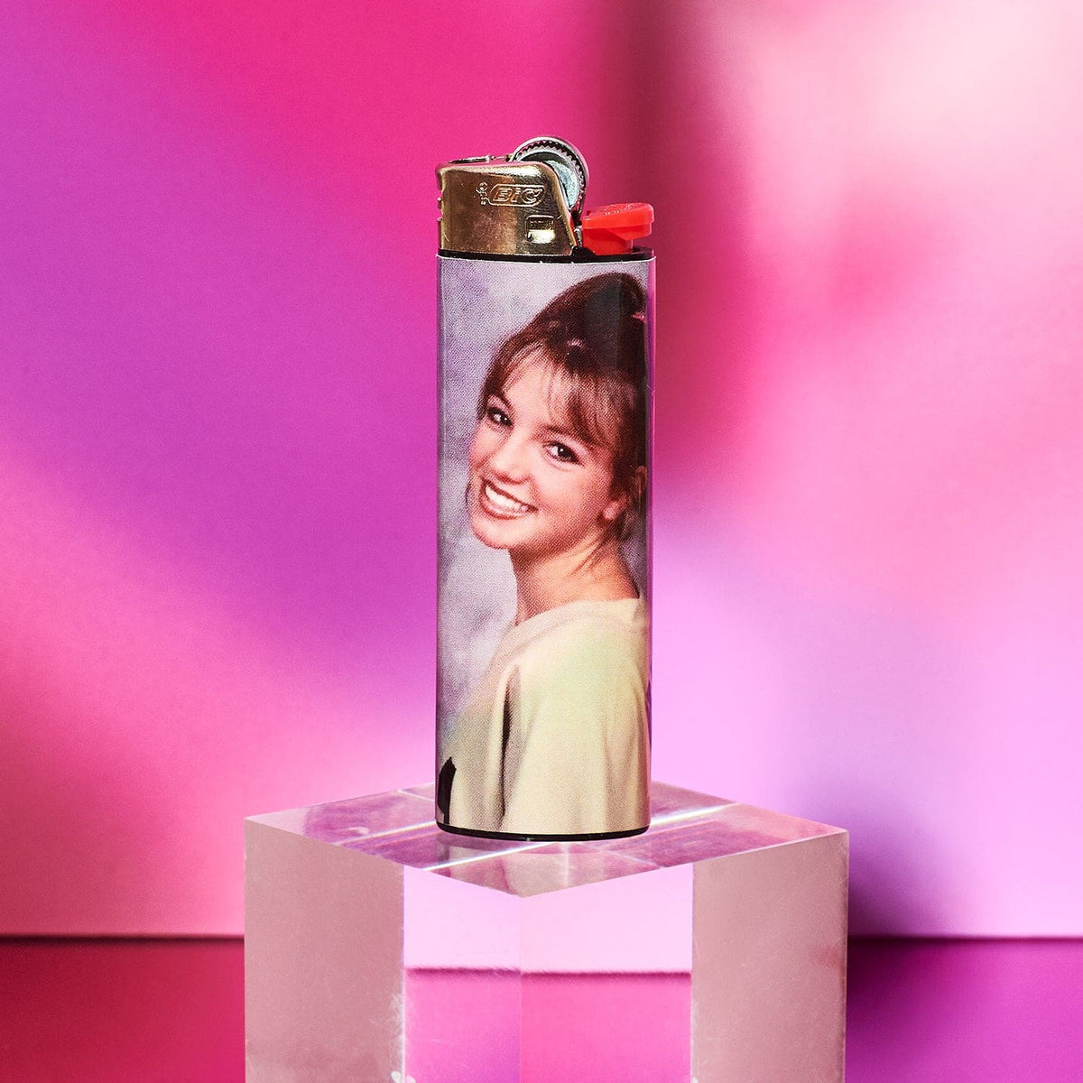 Pop Star Lighter - Young Britney Spears 1022 - Aesthetic 