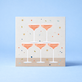 Pop Up Card Mini - Champagne Bottle | Friends Nyc Brooklyn