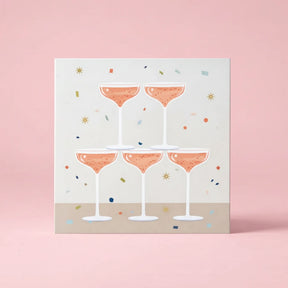 Pop Up Card Mini - Champagne Bottle | Friends Nyc Brooklyn