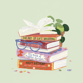 Pop Up Card Mini - Literary Birthday | Friends Nyc Brooklyn