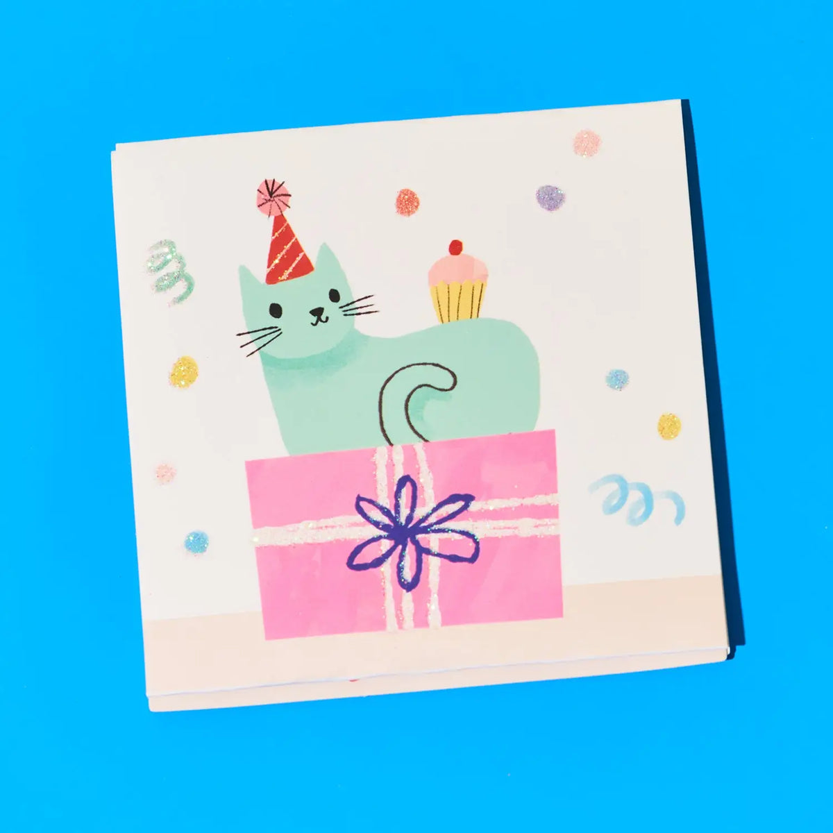 Pop Up Mini Greeting Card - Party Cats | Friends Nyc