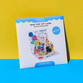 Pop Up Mini Greeting Card - Party Cats | Friends Nyc