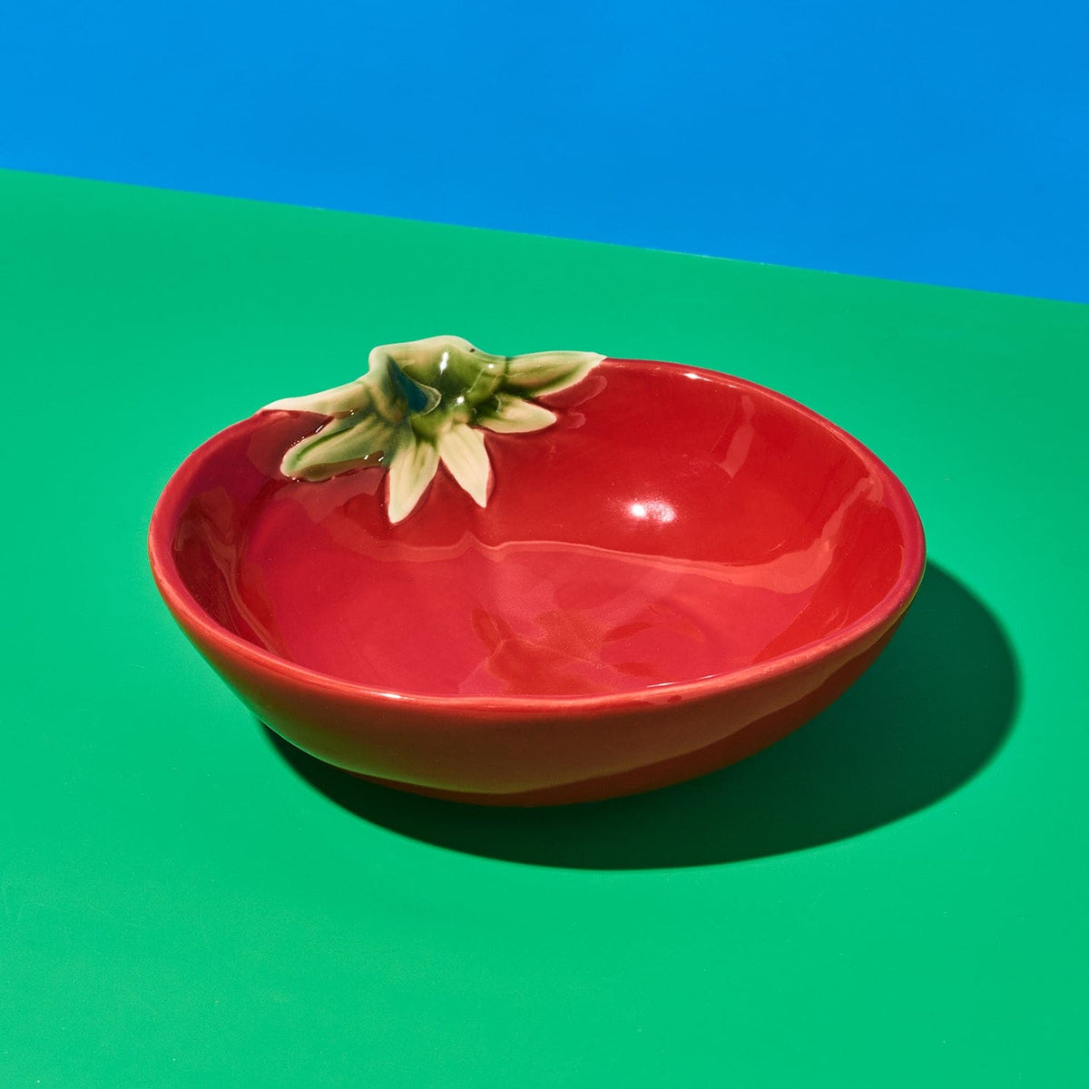 Porcelain Tomato Bowl Fake Food - Kitchen - and Drink