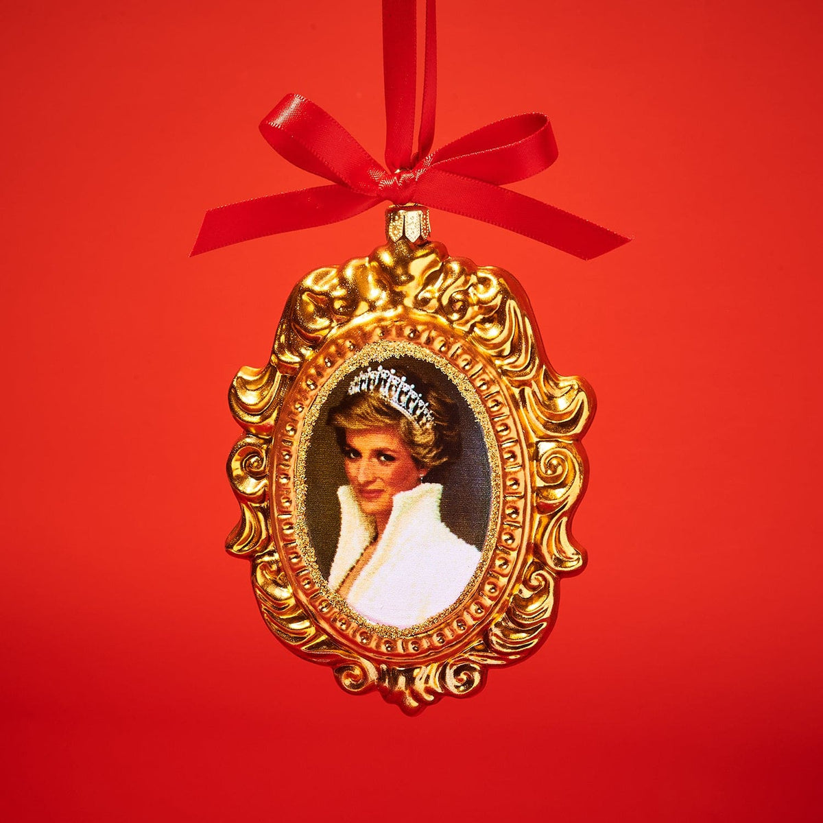 Princess Diana Ornament Christmas Ornament - Glass