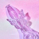 Butterfly Pipe Purple Butter Fake Food Novelty Hand Pipe