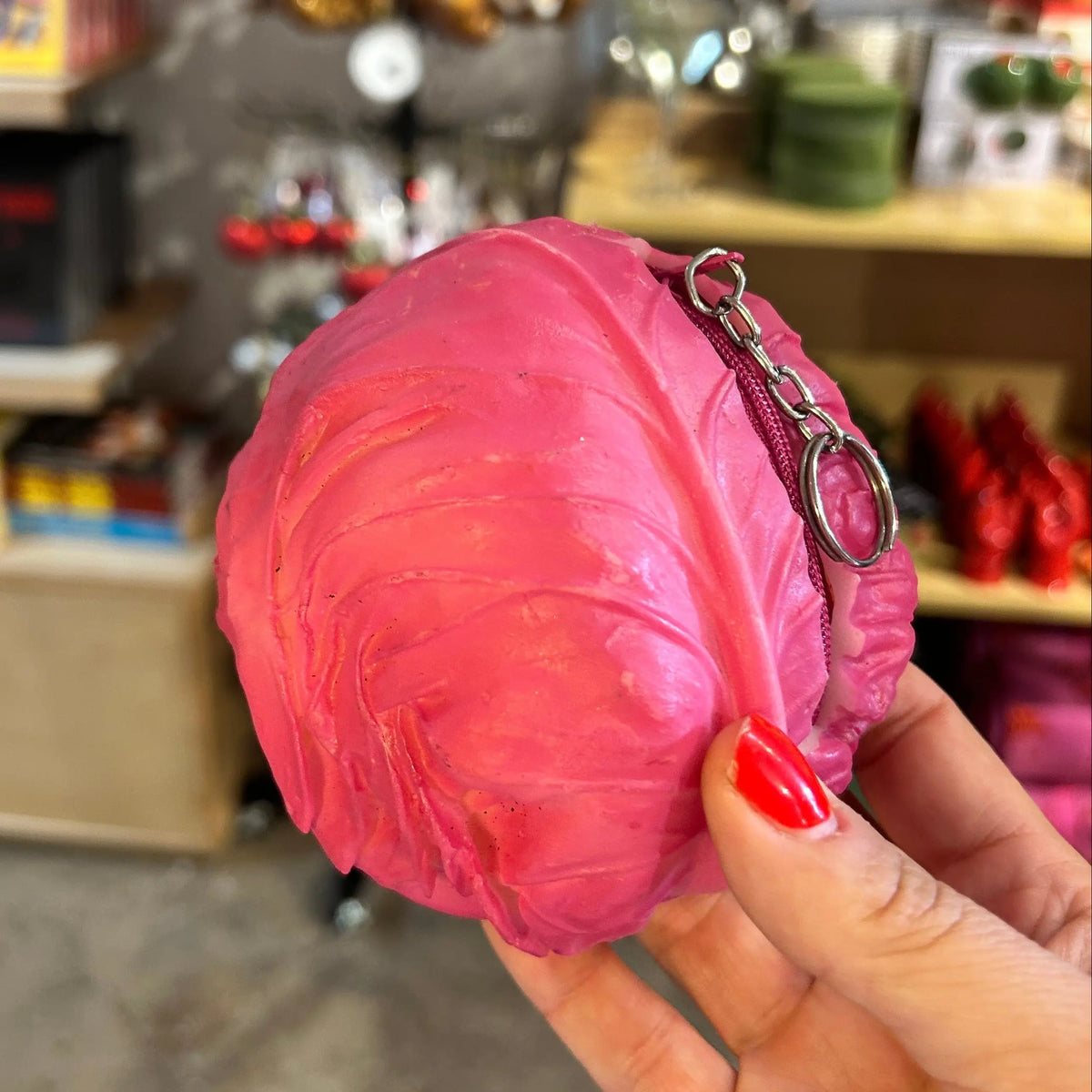 Purple Cabbage Coin Purse | Friends Nyc Brooklyn Ny