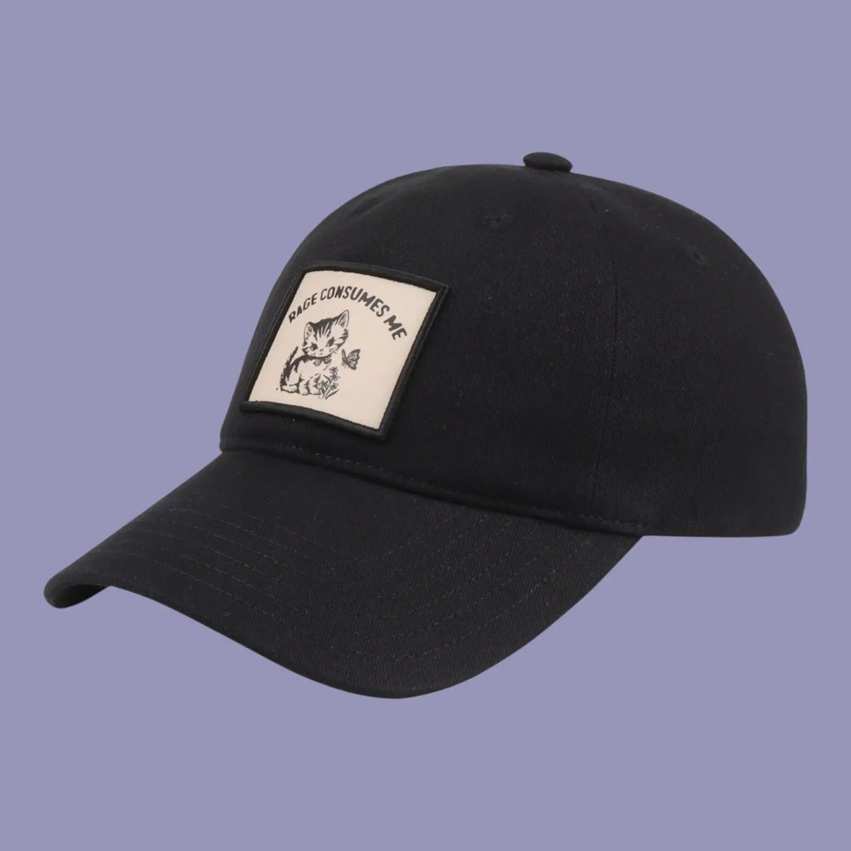 Rage Consumes me Cat Dad Hat Baseball Cap - Funny | Friends