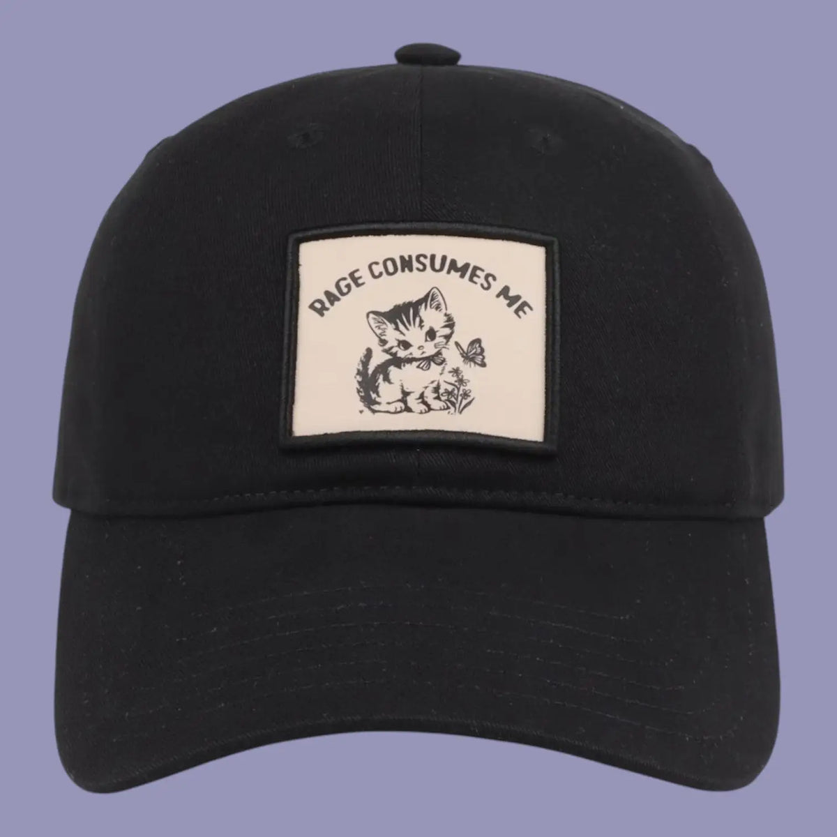 Rage Consumes me Cat Dad Hat Baseball Cap - Funny | Friends