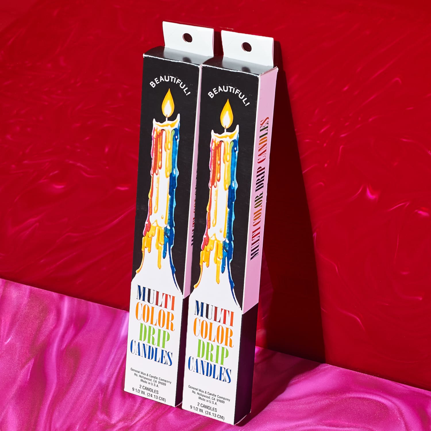 Rainbow Drip Taper Candles Annavif - Best Seller - Bff -