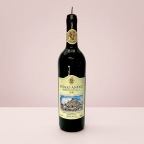 Red Wine Candle Primitivo - Italian Novelty | Friends Nyc