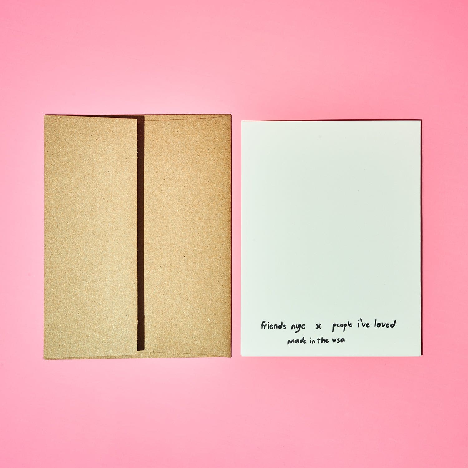 Friends Nyc x Pil Collab Card Remember when Birthday C1320