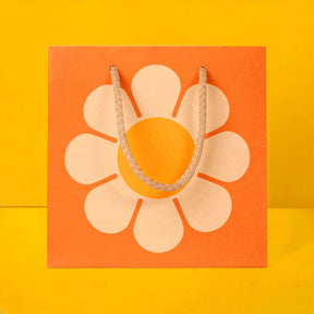 Retro Flower Gift Bag Women Owned