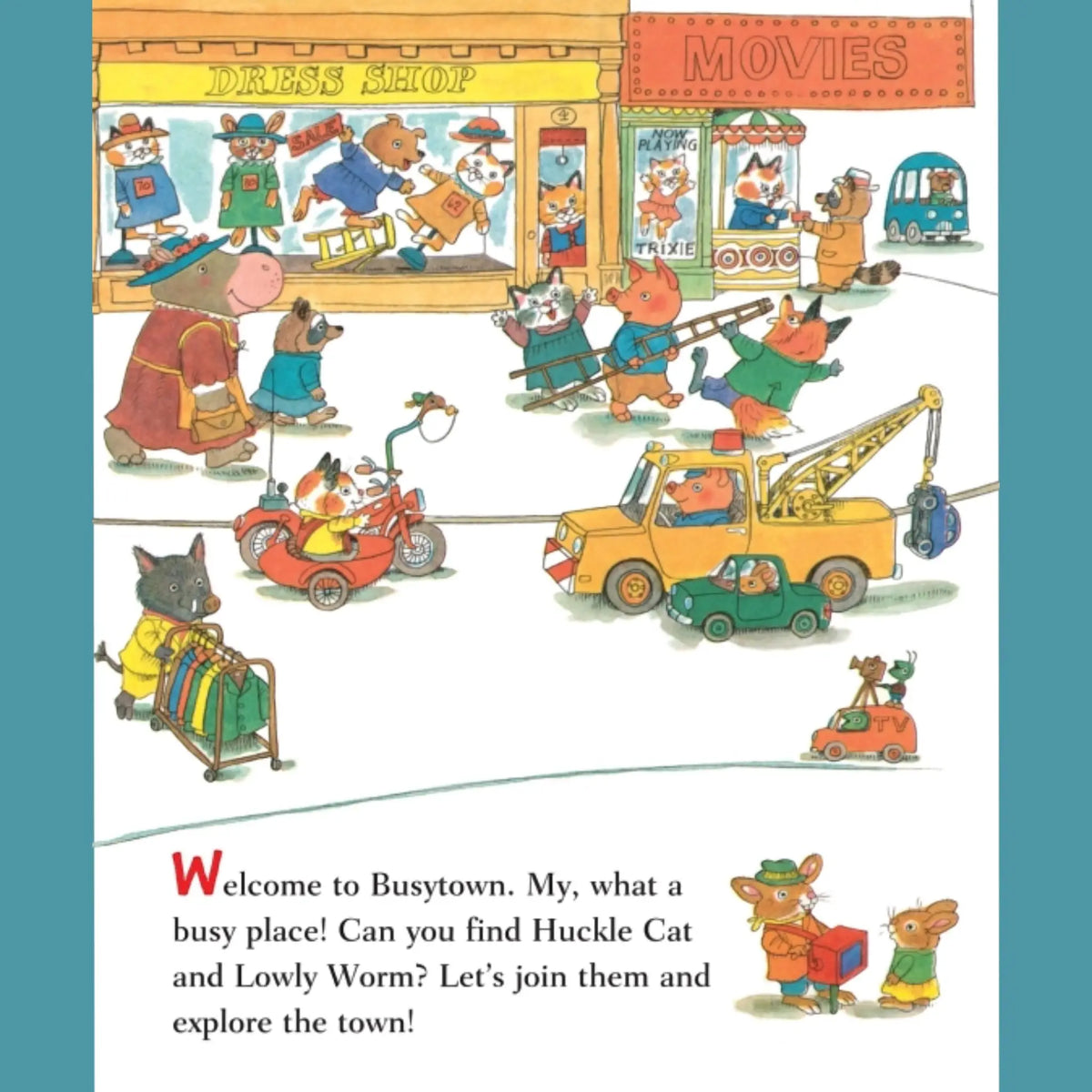 Richard Scarry’s Busy People | Friends Nyc Brooklyn Ny