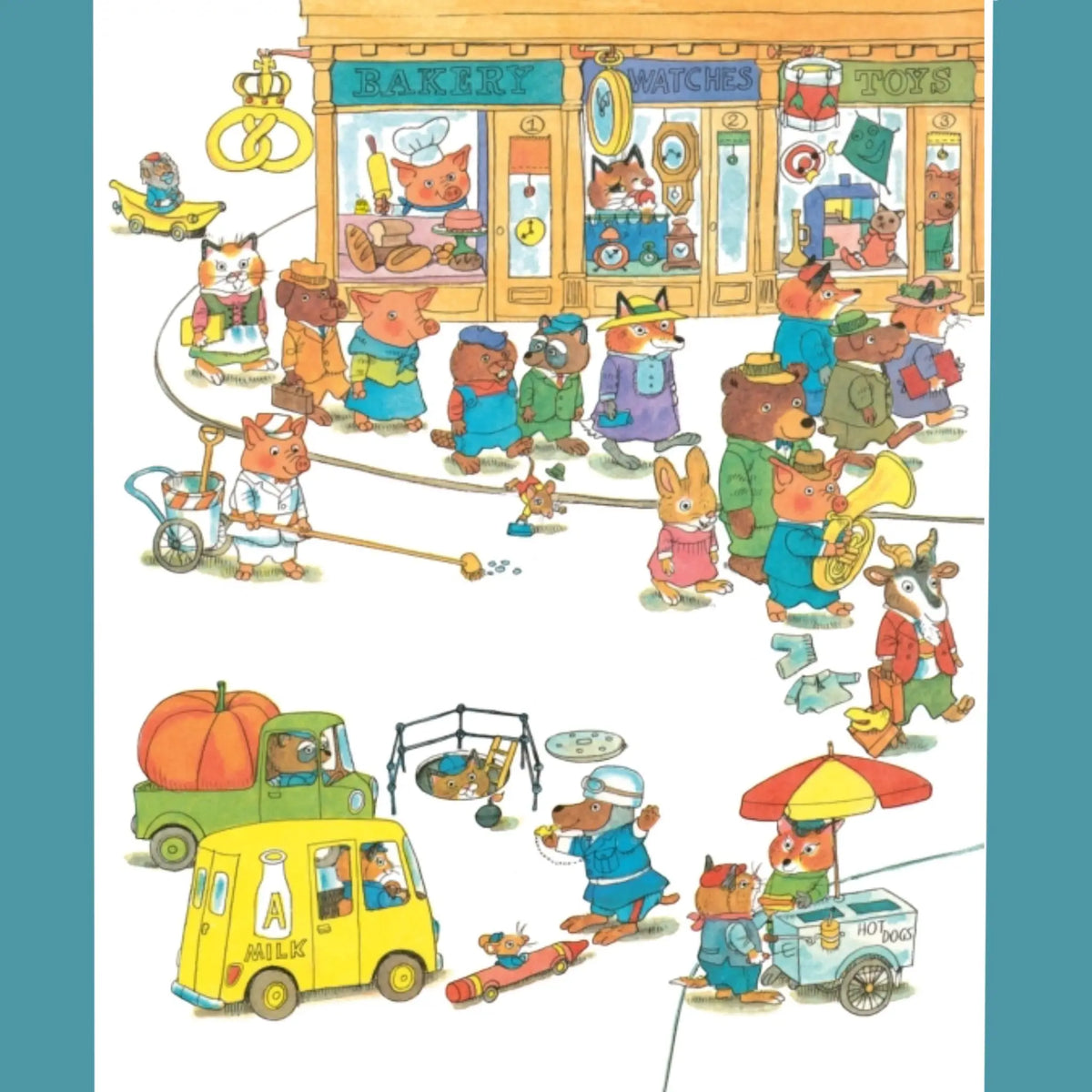 Richard Scarry’s Busy People | Friends Nyc Brooklyn Ny