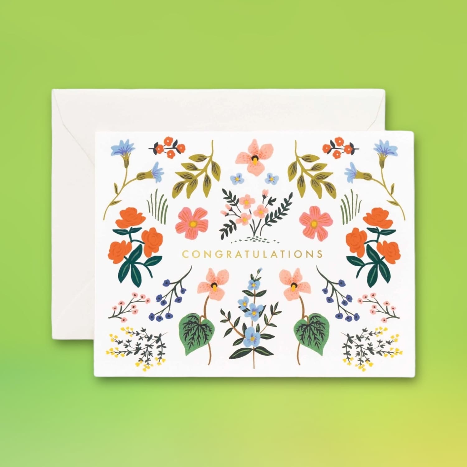 Rifle Greeting Card Wildwood Congrats A2 - Blank - Congrats