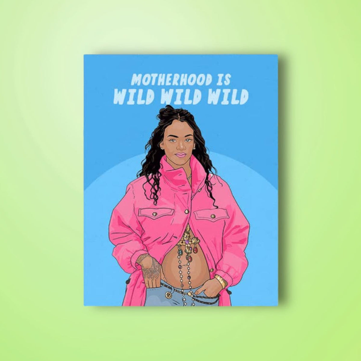 Rihanna New Baby Greeting Card Gifts For Mom - Mother’s Day
