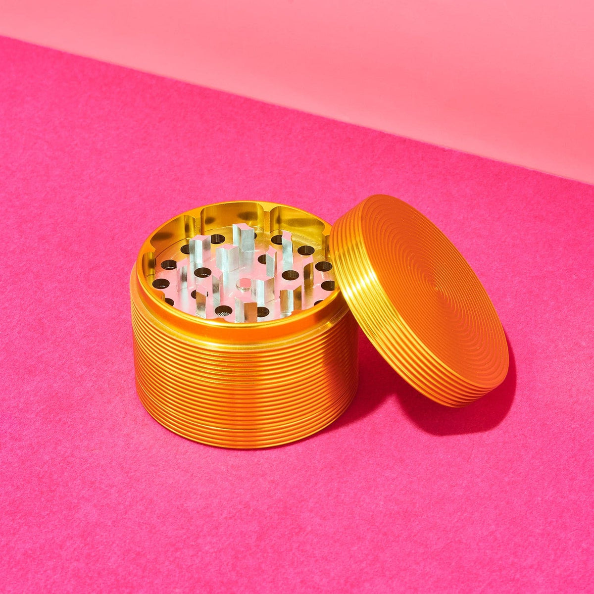 Ripple Gold Aluminum Grinder 4 Part 62mm Cute Grinder Smoke
